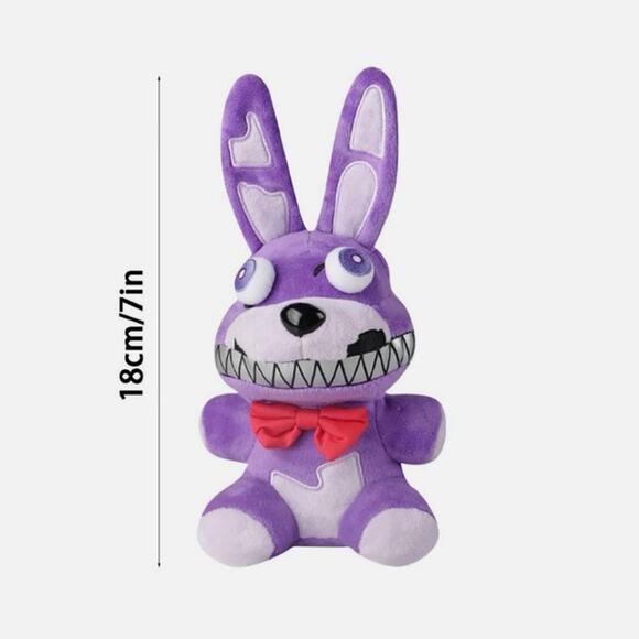 Five Nights at Freddys Plush 3Pc Set Game Cartoon Stuffed Toy NEW Freddie Bonnie - Picture 2 of 2